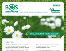 Tablet Screenshot of bosekoprofit.pl
